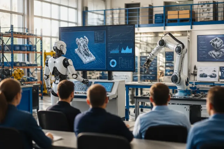 Modernisation des PME : robotique humanoïde et simulation pour relancer la compétitivité industrielle