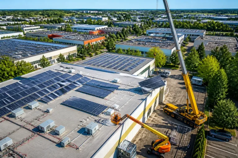 Les toits de PME, nouvelle piste pour structurer un marché solaire européen institutionaliser