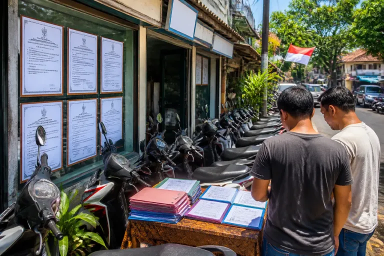Bali ferme l'accès aux IDE pour la location de motos afin de protéger les PME locales