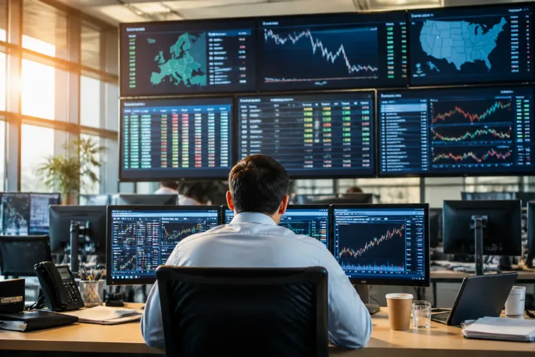 Les Bourses hésitent entre détente des taux et la vague des résultats du 2e trimestre