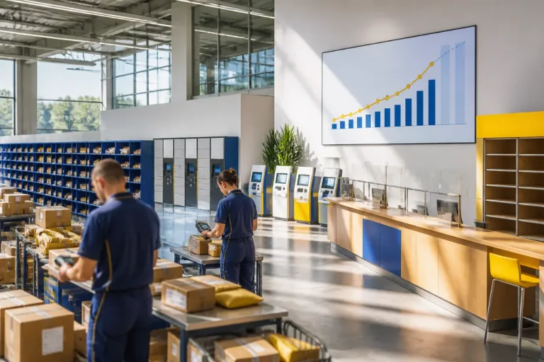 La Poste parie sur le colis et la bancassurance pour atteindre 40 Md€ d'ici 2031