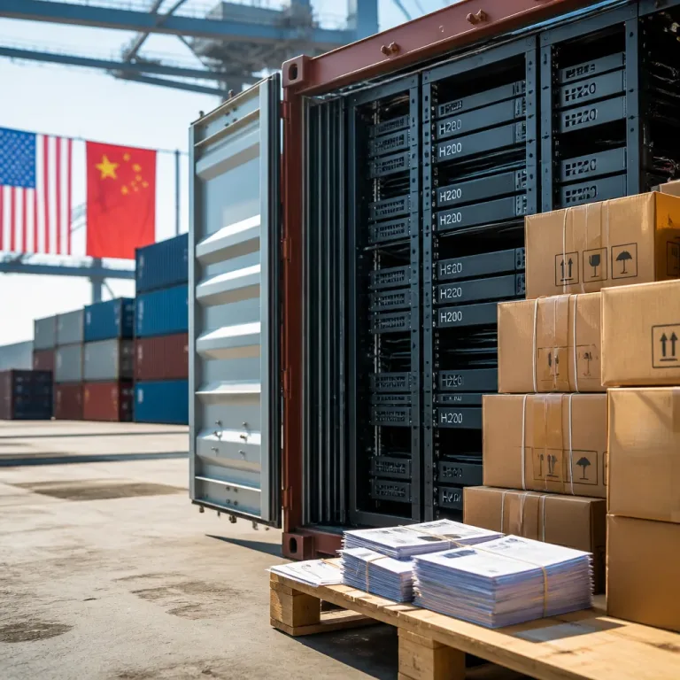Des entreprises chinoises, dont une filiale de ZTE, autorisées à acquérir la puce H200 de Nvidia