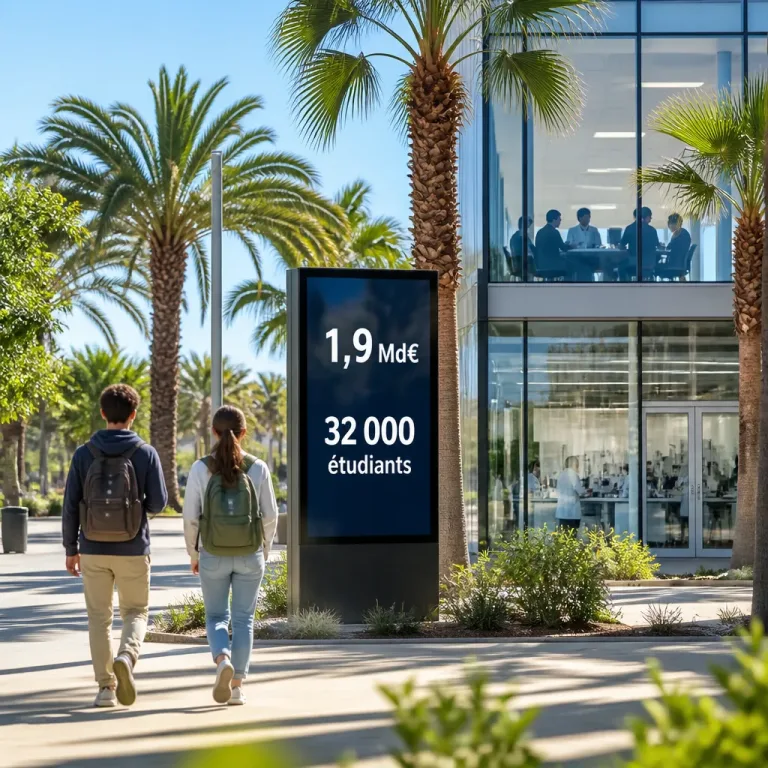 Université Côte d'Azur : 1,9 Md€ d'impact et une offre repensée pour mieux servir les entreprises