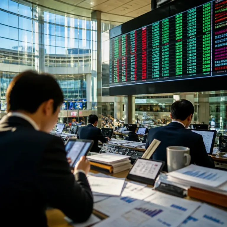 Bourse de Tokyo : les fabricants de puces soutiennent la séance, Fanuc et Toto pénalisés