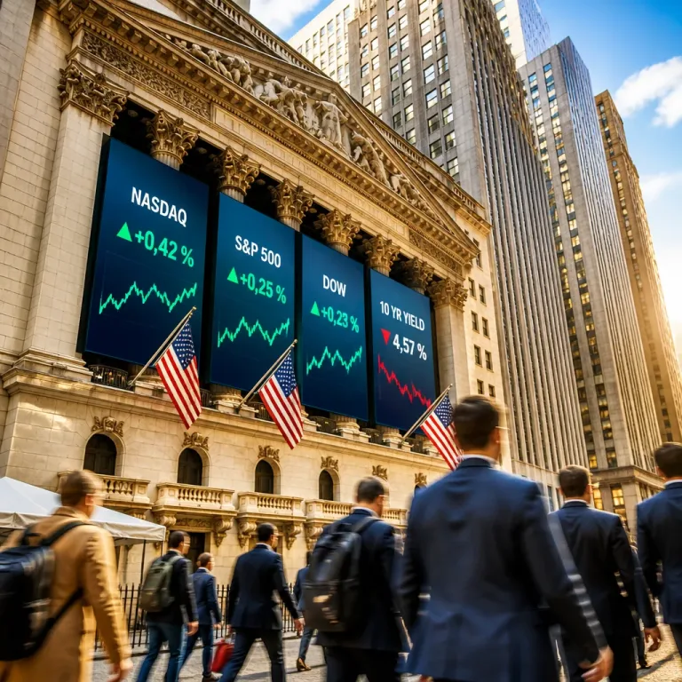 Wall Street en hausse après un CPI plus faible que prévu, la Fed sous pression pour temporiser