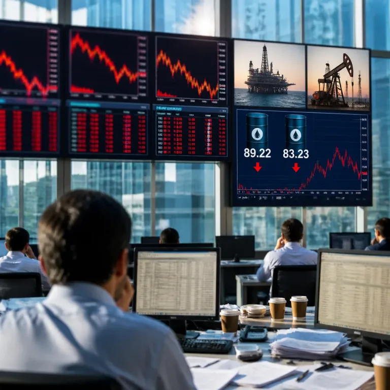 Bourses en repli : la hausse du pétrole et les tensions Moyen-Orient pèsent sur les places