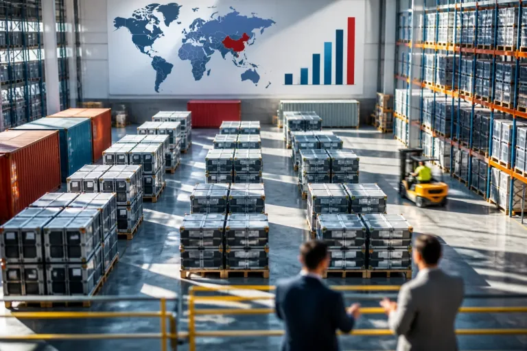 La Chine contrôle près de 75 % de la capacité mondiale de batteries pour véhicules électriques