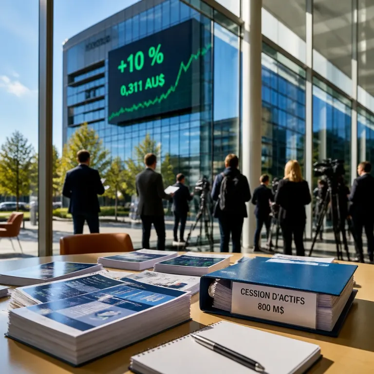EVT : bénéfice par action en nette hausse, cession d'actifs à 800 M$ et titre en vif rebond