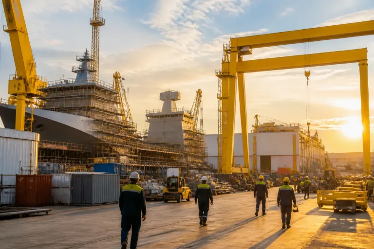 L'industrie navale française confirme sa dynamique : 38 Mds€ de commandes et création nette d'emplois
