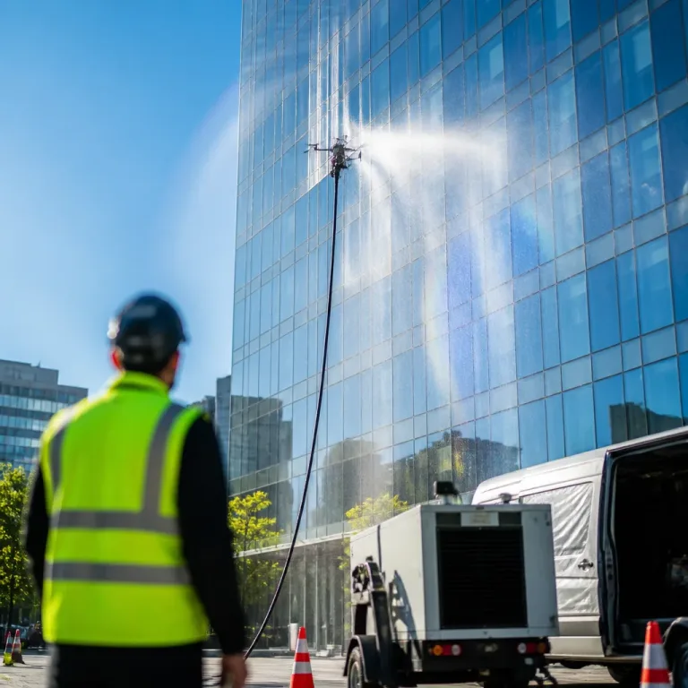National Entretien mise sur des drones pour nettoyer des façades jusqu’à plus de 20 étages