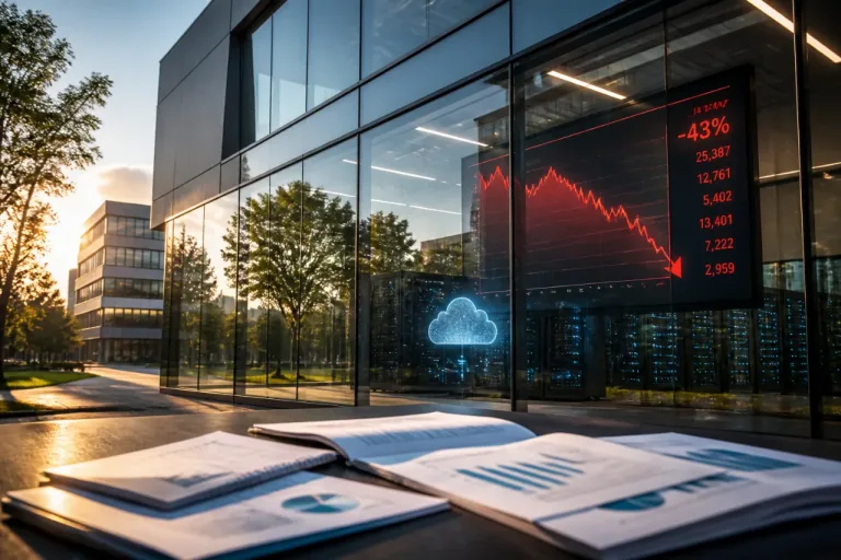 Oracle affiche un carnet de commandes record lié à l'IA mais l'action plonge de 43%