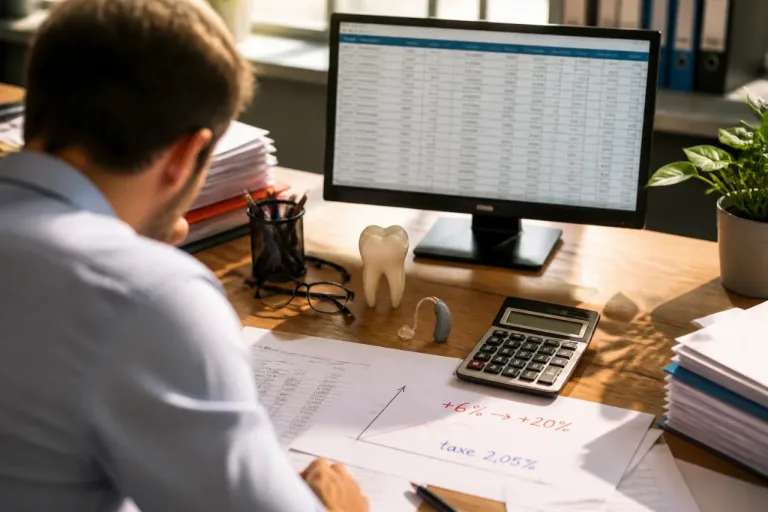 Hausse des mutuelles : entre 6 % et 20 % d’augmentation et une taxe qui alourdit la note pour les PME
