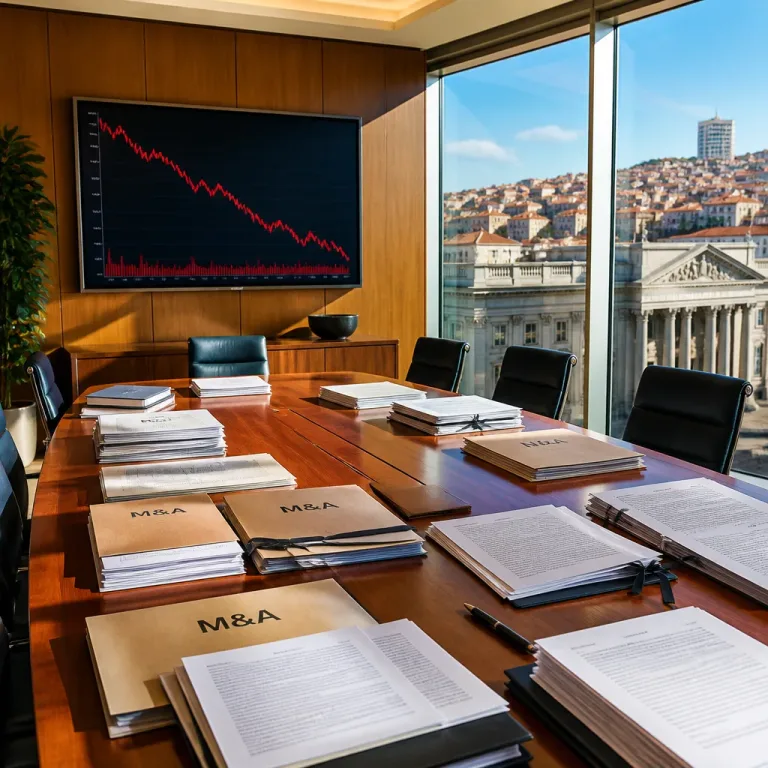 Les acquisitions d’entreprises au Portugal chutent de près de 60% en 2026