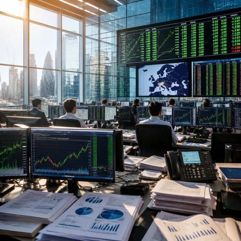 Les Bourses européennes prennent timidement de la valeur, entre résultats d'entreprises et risques géopolitiques