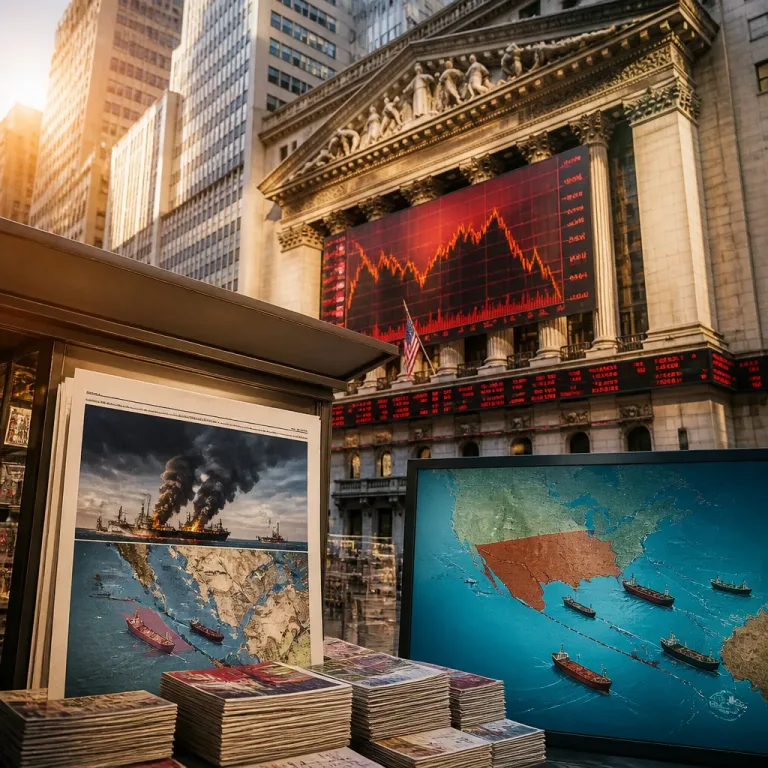 Wall Street recule : géopolitique au Moyen-Orient et attente des résultats technologiques pèsent sur les marchés