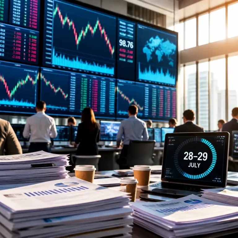 Les marchés sous pression avant la réunion de la Fed et une nouvelle vague de résultats d'entreprises