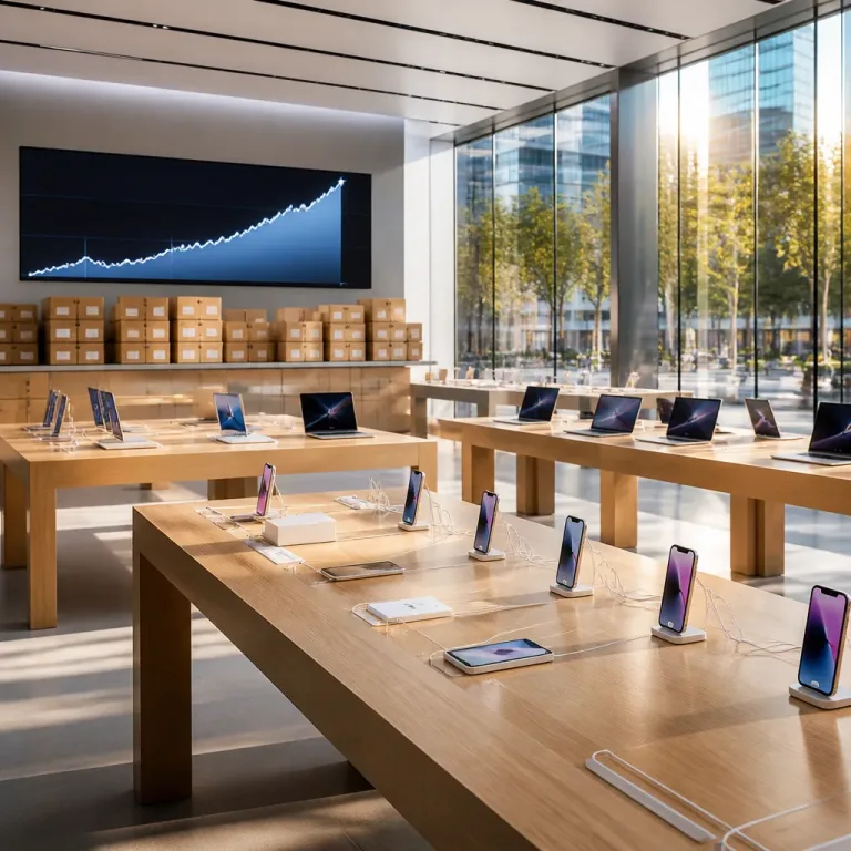 Apple dépasse les attentes : chiffre d'affaires record porté par les iPhone et les MacBook