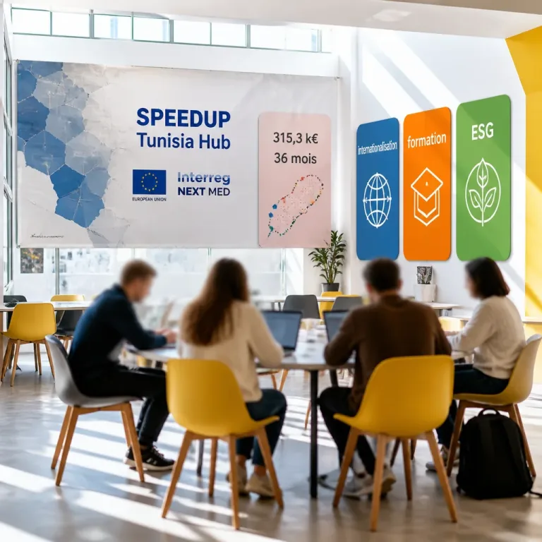 La Tunisie obtient un hub d'innovation SPEEDUP financé par l'UE pour booster ses PME