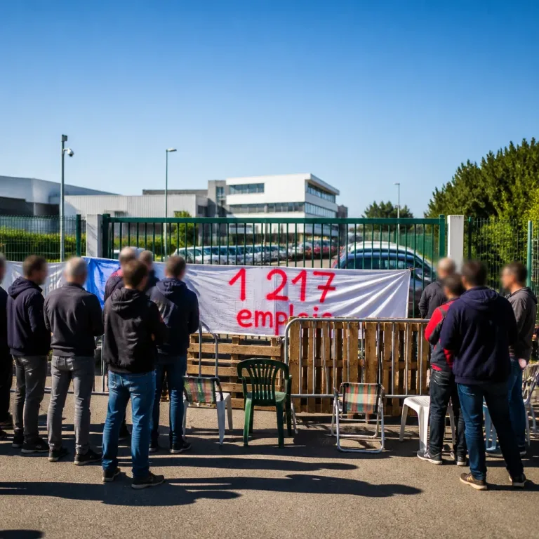 GSK Belgique : projet touchant 1 217 postes, les sites de Wavre et Rixensart bloqués
