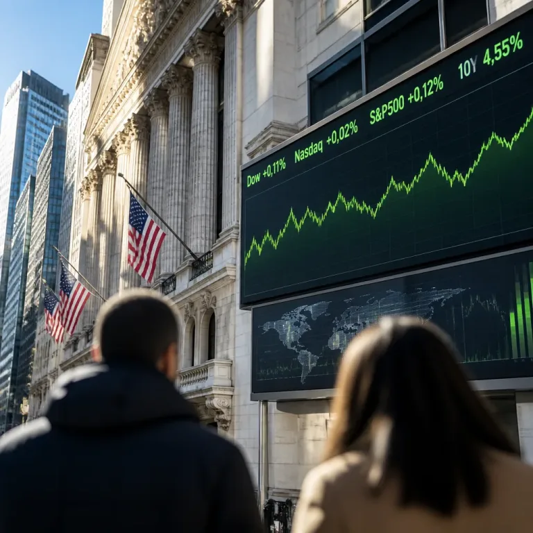 Wall Street en légère hausse avant la saison des résultats et l'entrée en Bourse de SK hynix
