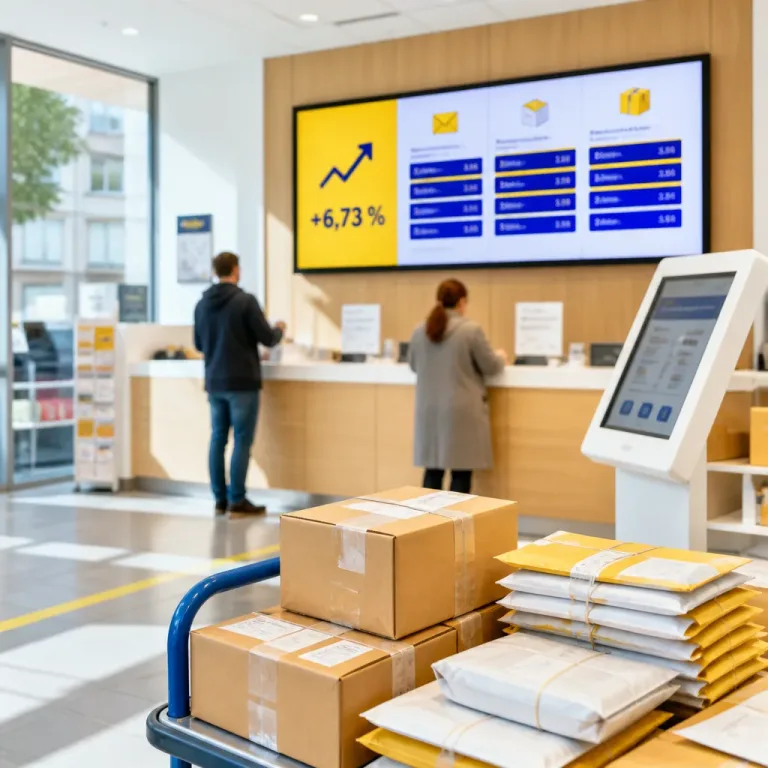 Hausse moyenne de 6,73% des tarifs postaux : La Poste relève ses prix au 1er janvier 2027