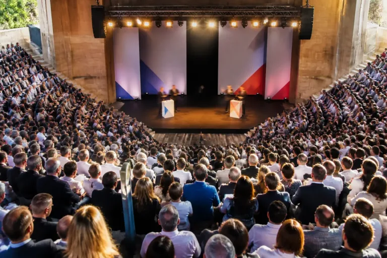 Réindustrialisation : face-à-face tendu entre la CGT et le Medef aux Rencontres d'Aix