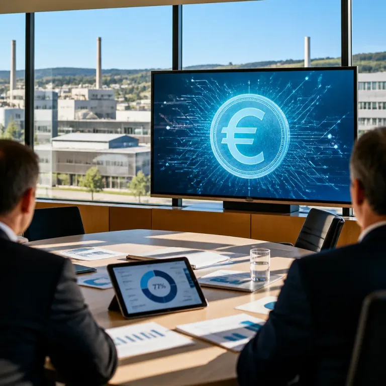 L'euro numérique laisse les entreprises allemandes indifférentes ou sceptiques, selon une étude