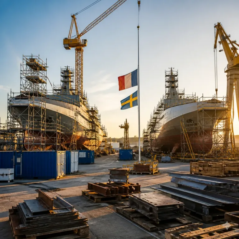 La France vend quatre frégates à la Suède : 4,3 milliards pour Naval Group et un renforcement stratégique