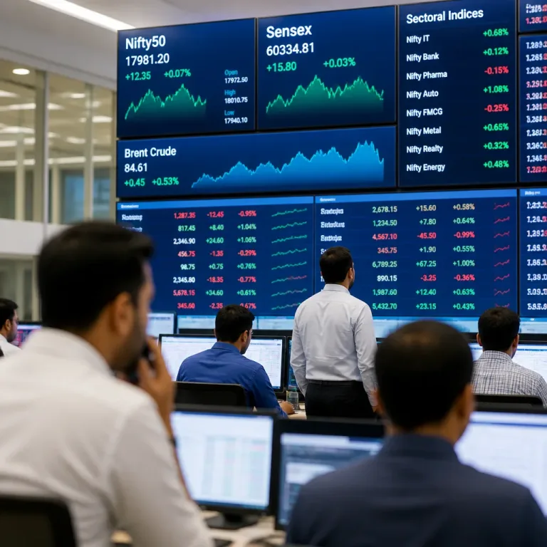 Les Bourses indiennes tiennent face au pétrole élevé, soutenues par des résultats d’entreprises et des signaux monétaires US