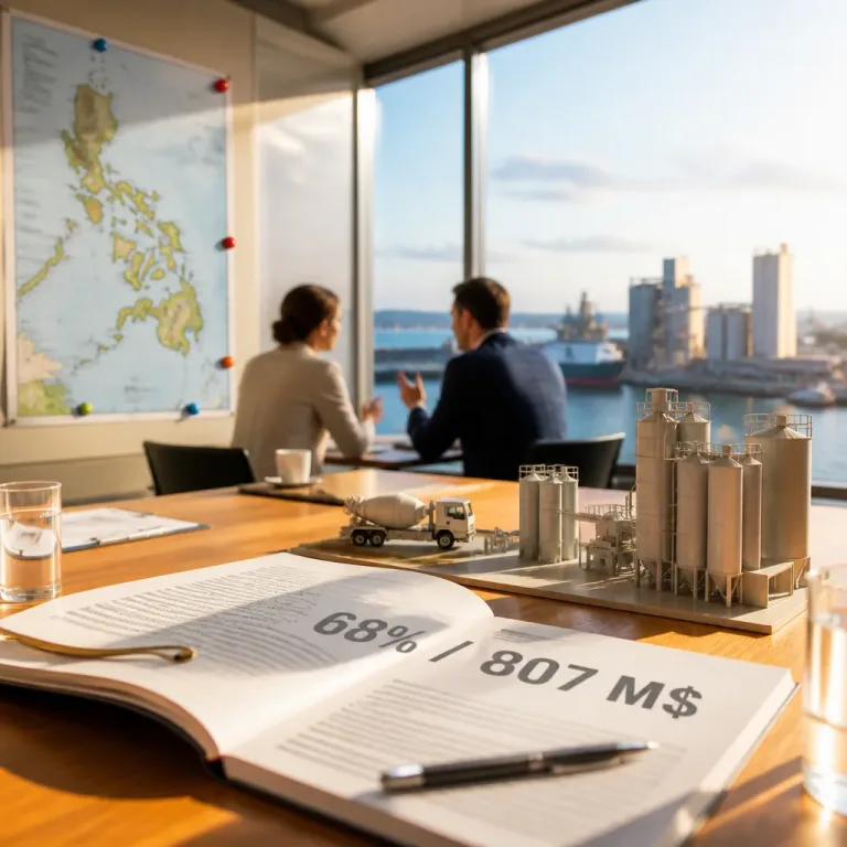 Holcim cède sa filiale philippine à Huaxin pour au moins 807 M$ et finance sa stratégie M&A