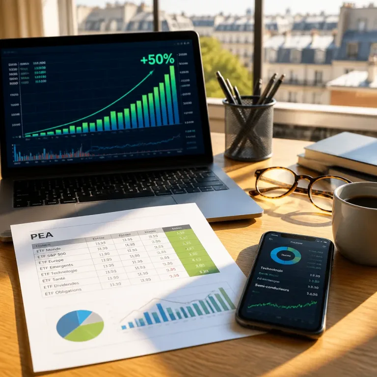 PEA : quels ETF ont surperformé cette année (jusqu’à +50%) et pourquoi cela compte pour l’épargnant