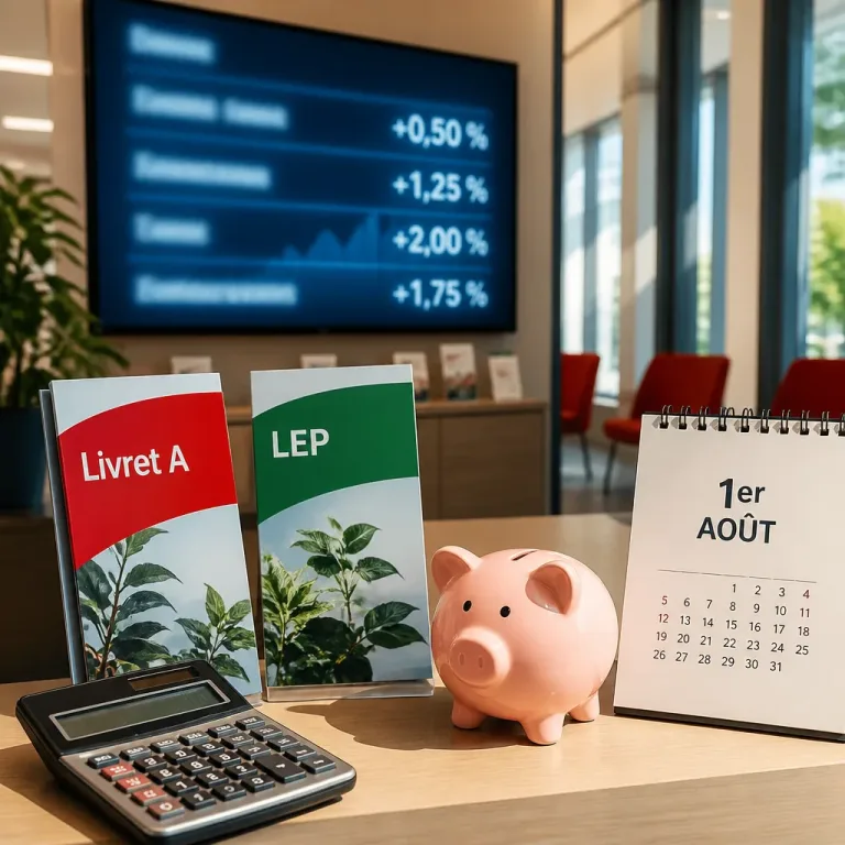Livret A en hausse, LEP en baisse possible : pourquoi l'écart pourrait se resserrer au 1er août