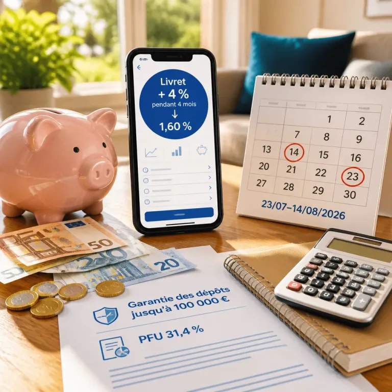 Fortuneo lance un Livret + à 4 % pendant 4 mois, puis 1,60 % : comment l'utiliser