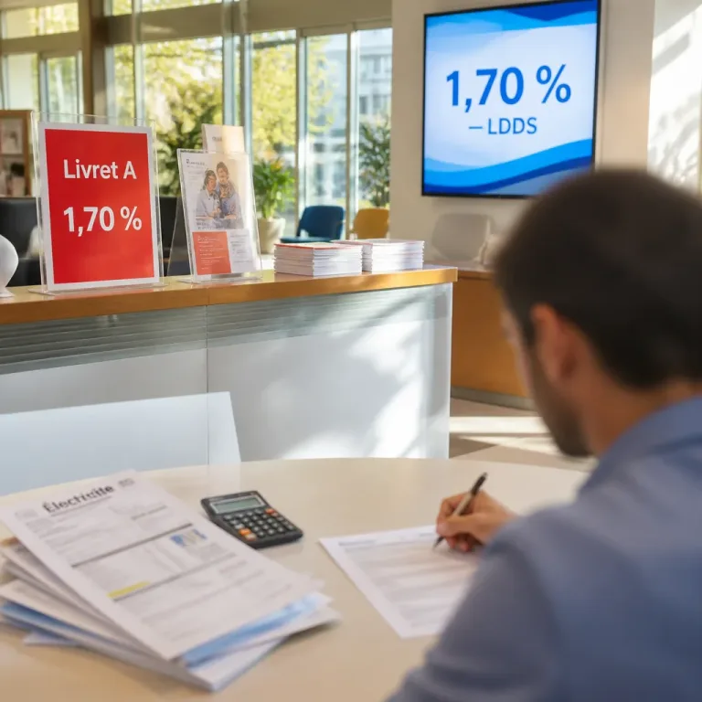 Le Livret A passe à 1,70 % au 1er août 2026 : quelles conséquences pour votre épargne et le budget des ménages