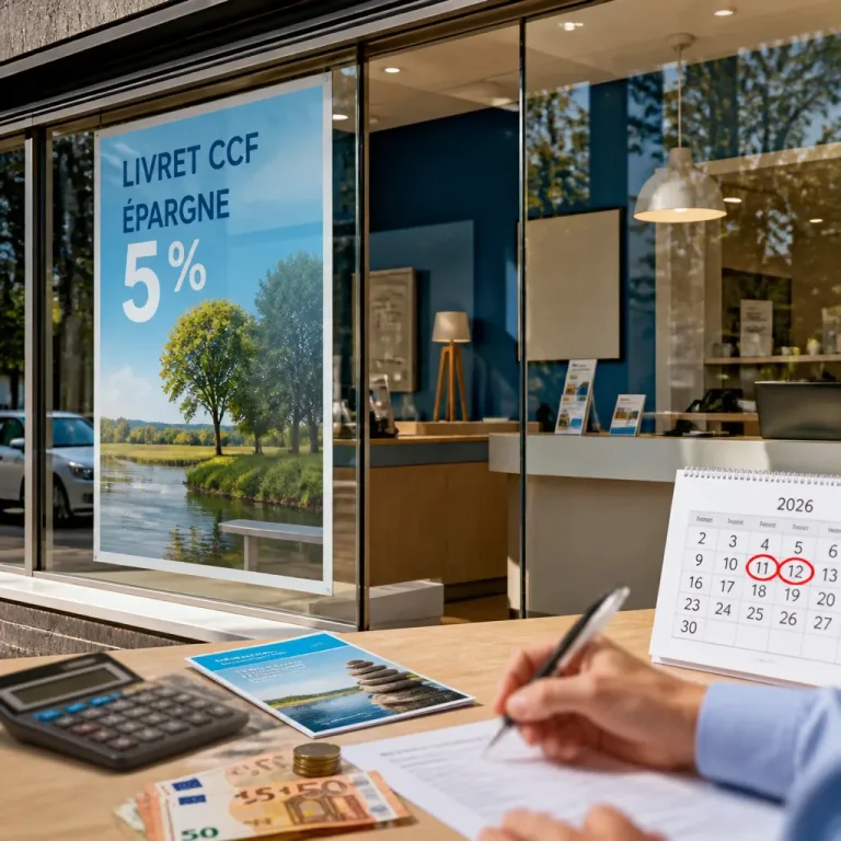 Livret CCF à 5 % : une promotion courte, intéressante sur le papier mais très encadrée