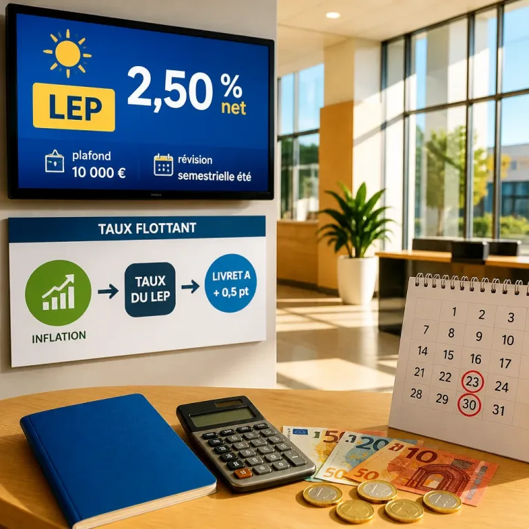 LEP à 2,50 % : pourquoi la révision d’été change la donne pour les épargnants