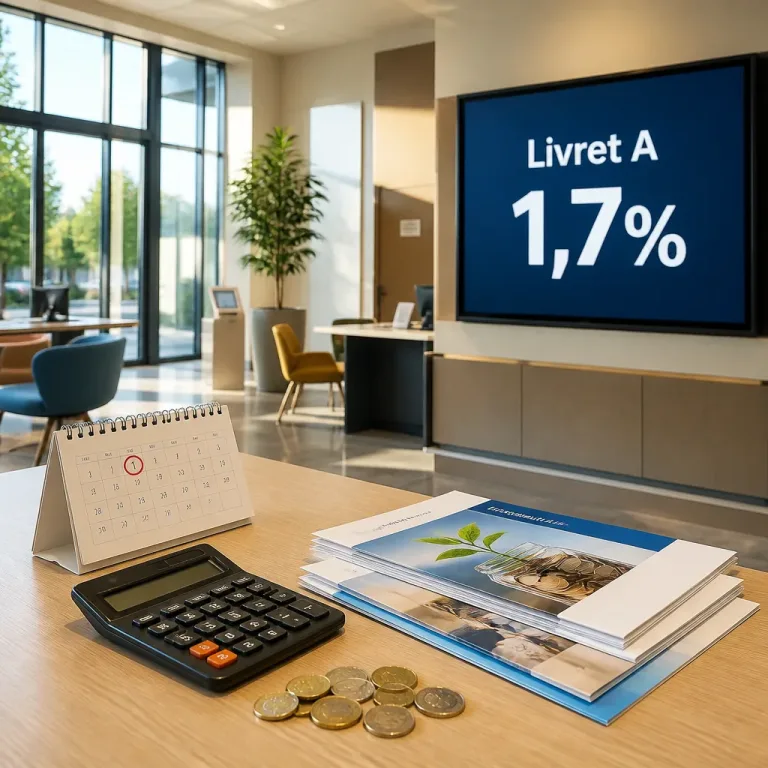 Le Livret A porté à 1,7% : un petit souffle d'air pour les épargnants à compter du 1er août