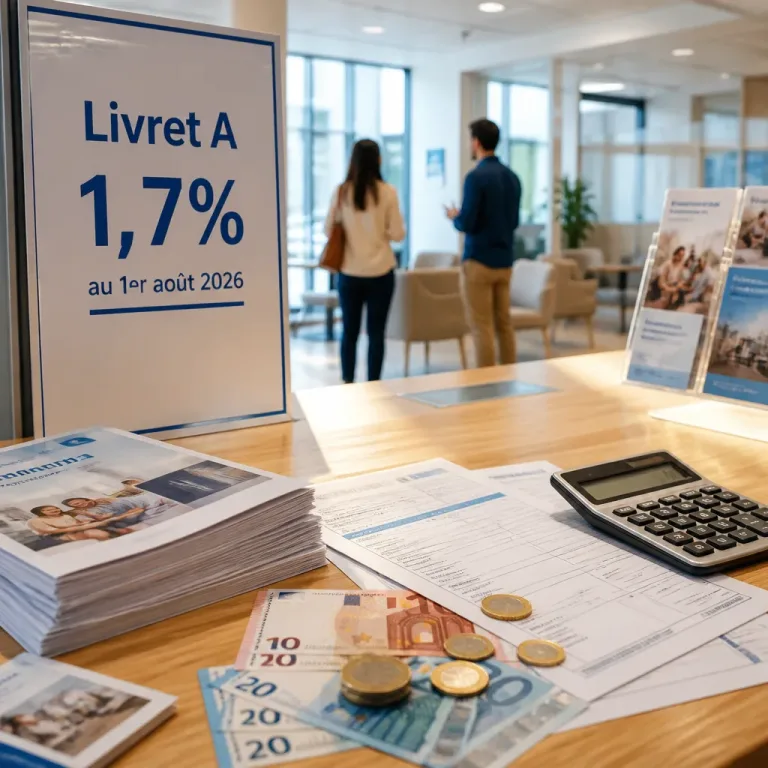 Livret A porté à 1,7 % au 1er août 2026 : un souffle insuffisant face à l'inflation