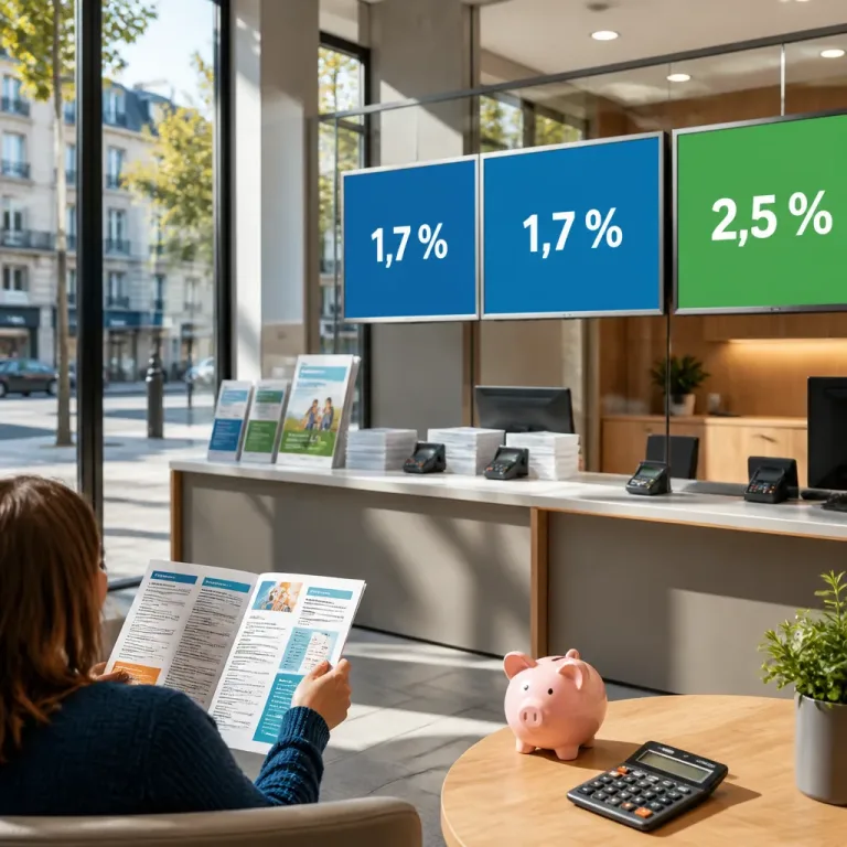 Le Livret A remonte à 1,7 % au 1er août 2026, le LDDS suit ; le LEP reste à 2,5 %