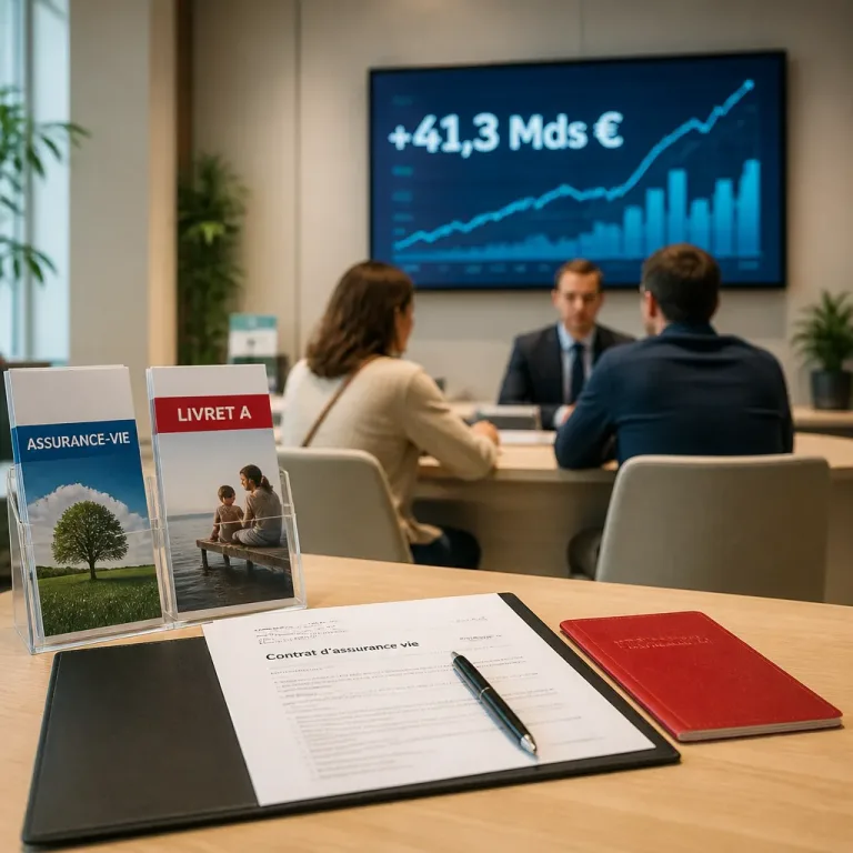 L’assurance vie capte 41,3 milliards en 2026 et grignote la place du Livret A