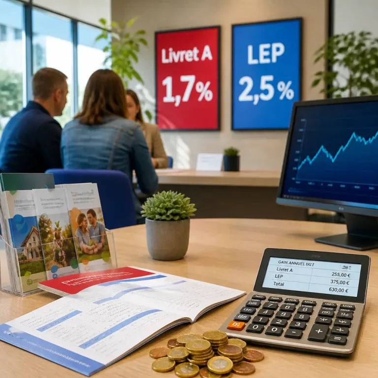 Livret A à 1,7 % au 1er août 2026, le LEP maintenu à 2,5 % : ce que gagnent (ou perdent) les épargnants