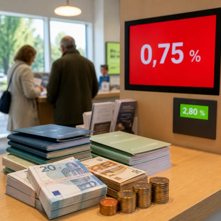231 milliards d'euros restent sur des livrets à 0,75 % en moyenne : quel coût pour les ménages ?