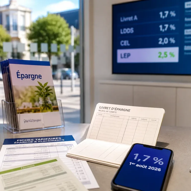 Le Livret A revalorisé à 1,7% au 1er août 2026 : quelles conséquences pour l'épargne des ménages