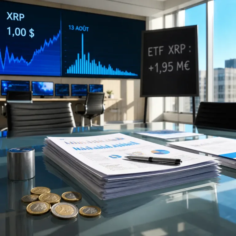 Les ETF XRP reprennent timidement des capitaux : 1,95 M€ injectés en une journée