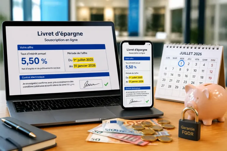 Meilleurtaux propose 5,50% brut pendant deux mois sur son livret pour toute première souscription en juillet
