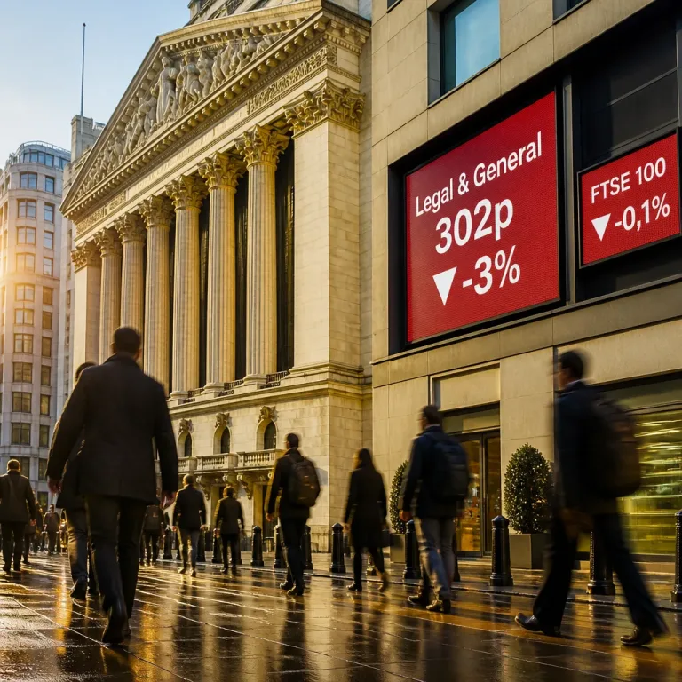 Legal & General : UBS abaisse sa recommandation, le titre reperd du terrain à Londres