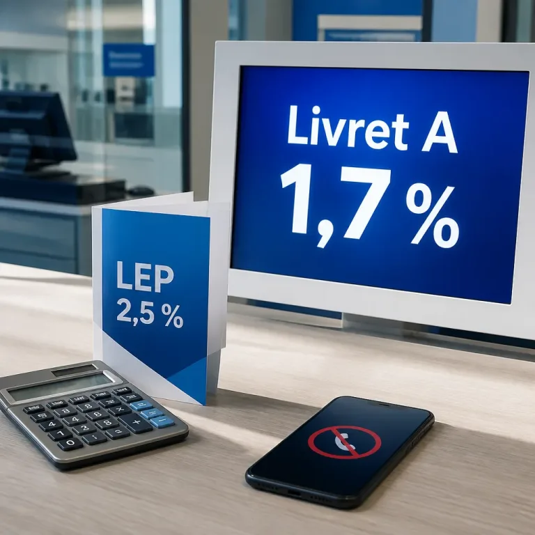 Livret A à 1,7% dès le 1er août : ce que changent les taux et nouvelles règles d'août 2026