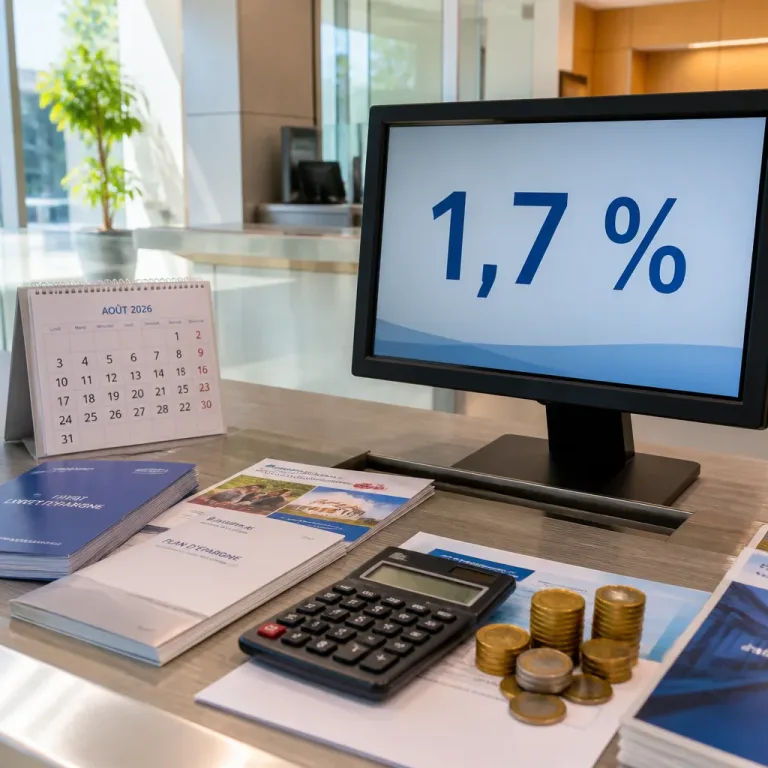 Le Livret A remonte à 1,7 % au 1er août 2026 : quel impact sur vos livrets et votre pouvoir d’achat
