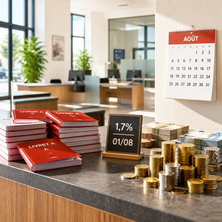 Taux du Livret A porté à 1,7% : la hausse entre en vigueur le 1er août
