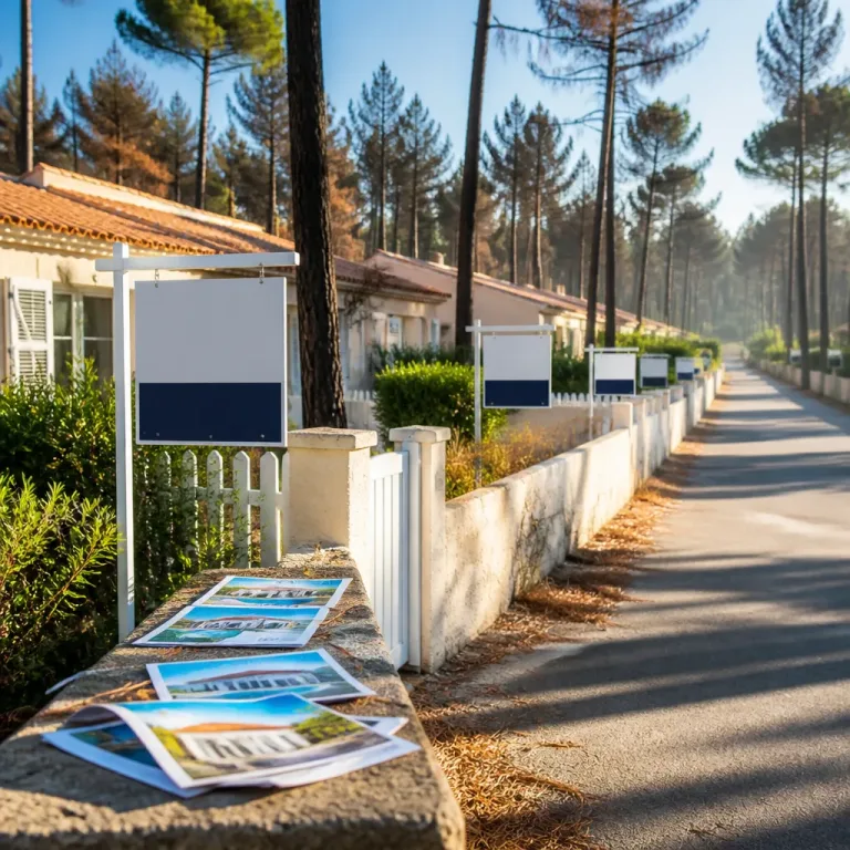 Bassin d'Arcachon : après les incendies, la demande fond et les ventes ralentissent depuis 2023